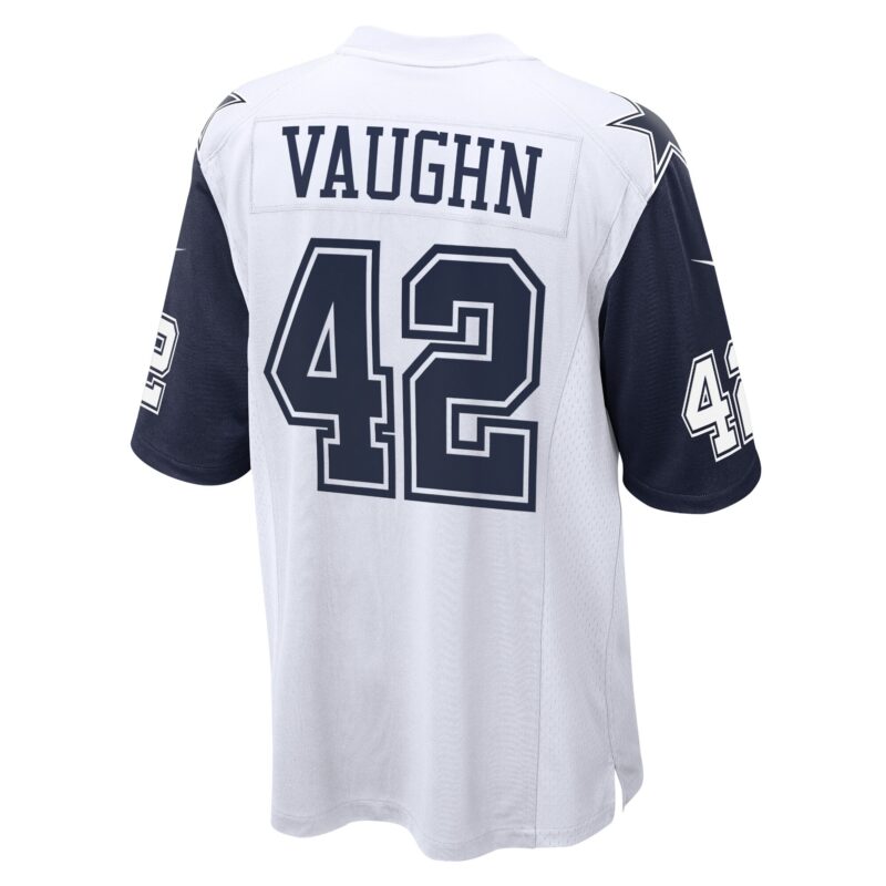 Deuce Vaughn Dallas Cowboys Alternate Game Jersey - White - Image 3