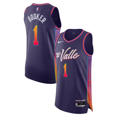 Devin Booker Phoenix Suns Jersey - City Edition - Purple