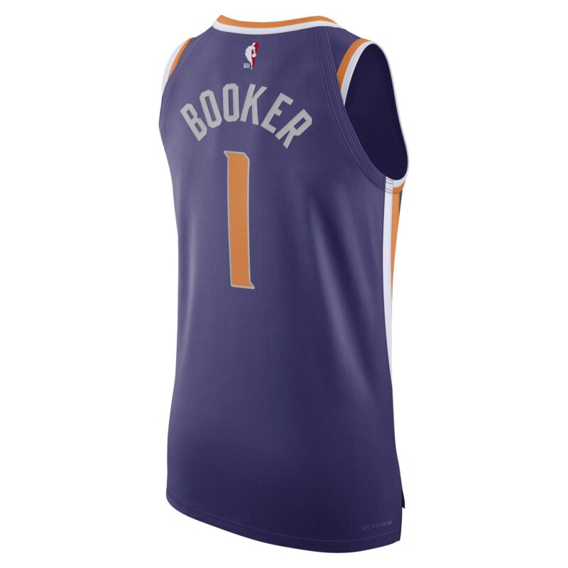 Devin Booker Phoenix Suns Jersey - Icon Edition - Purple - Image 3