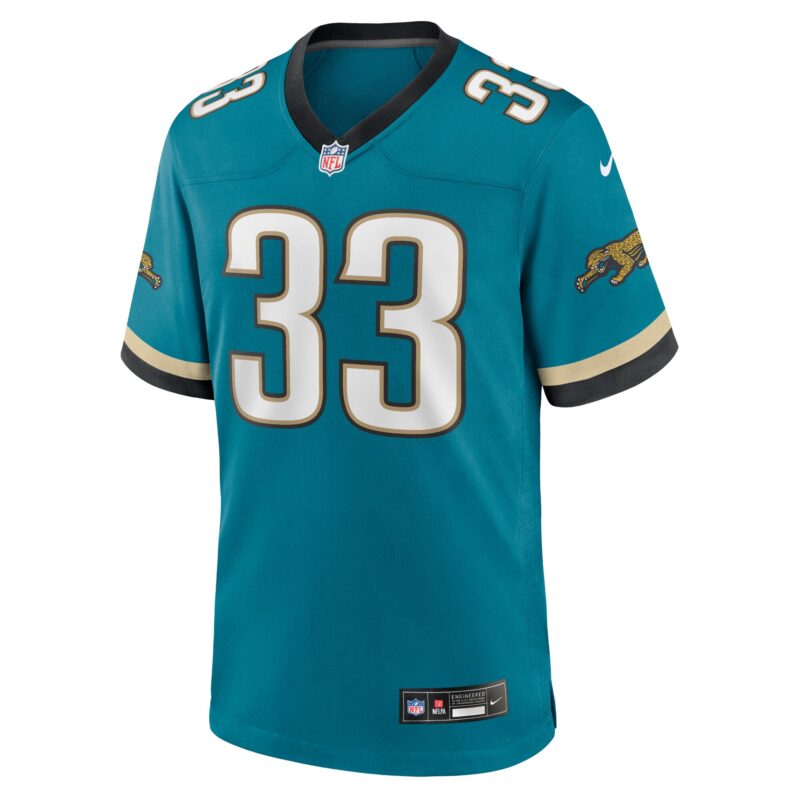 Devin Lloyd Jacksonville Jaguars Prowler Throwback Player Game Jersey - Teal - Image 2