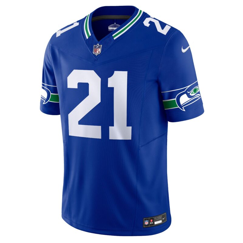 Devon Witherspoon Seattle Seahawks Alternate Vapor F.U.S.E. Limited Jersey - Royal - Image 2