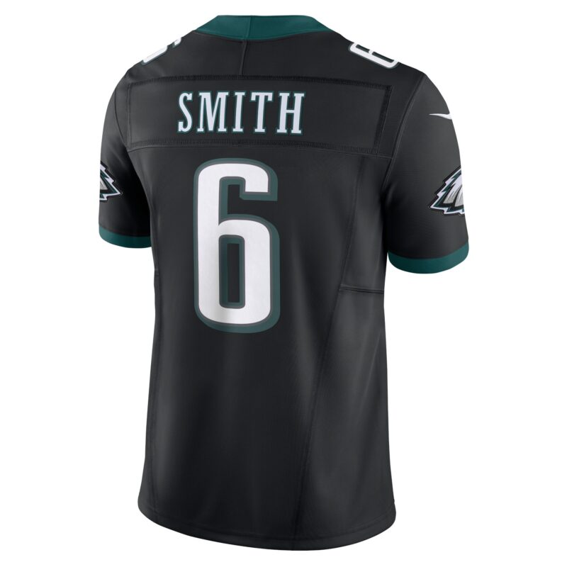 DeVonta Smith Philadelphia Eagles Alternate Vapor F.U.S.E. Limited Jersey - Black - Image 3