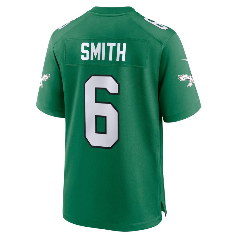 DeVonta Smith Philadelphia Eagles Alternate Game Player Jersey - Kelly Green - Image 3