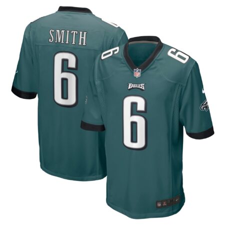 DeVonta Smith Philadelphia Eagles Player Game Jersey - Midnight Green