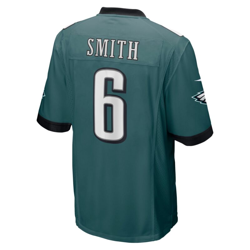 DeVonta Smith Philadelphia Eagles Player Game Jersey - Midnight Green - Image 3