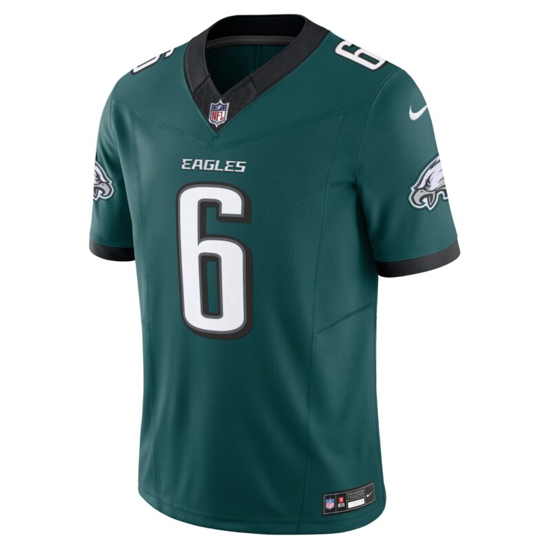 DeVonta Smith Philadelphia Eagles Vapor F.U.S.E. Limited Jersey - Midnight Green - Image 2