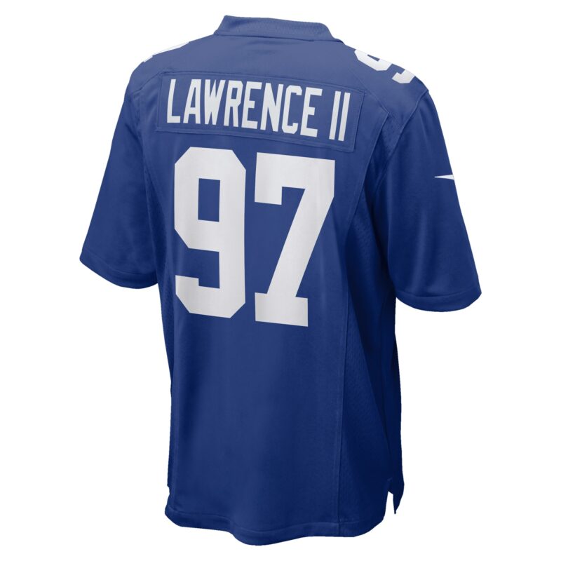 Dexter Lawrence II New York Giants Team Game Player Jersey - Royal - Image 3