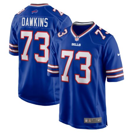 Dion Dawkins Buffalo Bills Game Player Jersey - Royal