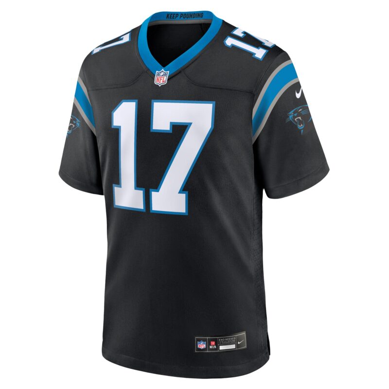 DJ Chark Jr. Carolina Panthers Game Jersey - Black - Image 2