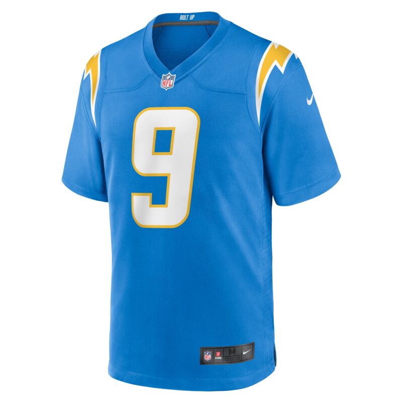 DJ Chark Jr. Los Angeles Chargers Game Jersey - Powder Blue - Image 2