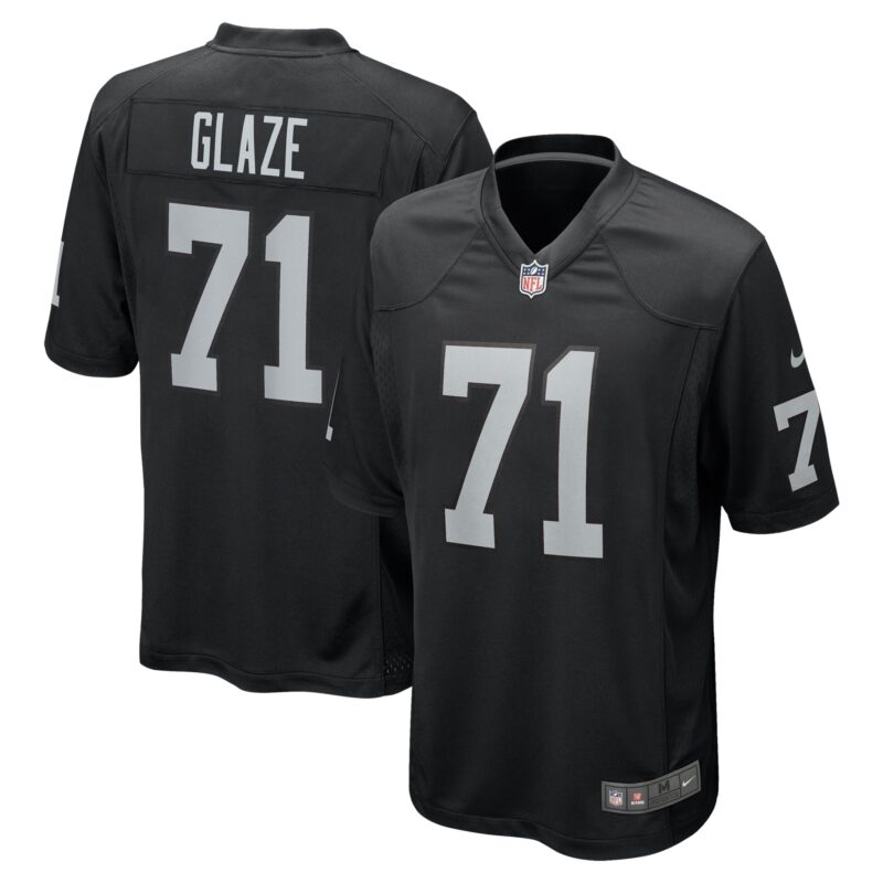 DJ Glaze Las Vegas Raiders Team Game Jersey - Black