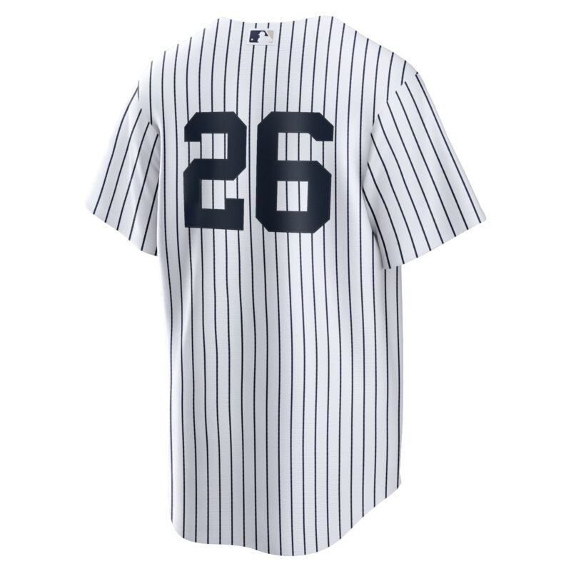 DJ LeMahieu New York Yankees Home Player Name Jersey - White - Image 3