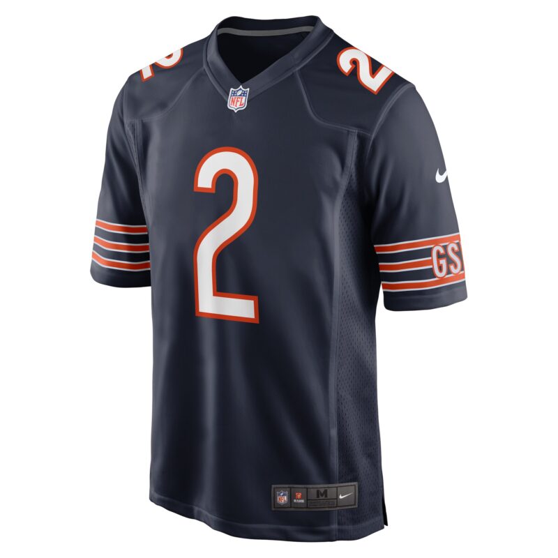 D.J. Moore Chicago Bears Team Color Game Jersey - Navy - Image 2