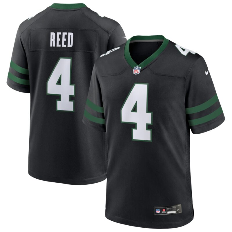 D.J. Reed New York Jets Alternate Game Jersey - Legacy Black