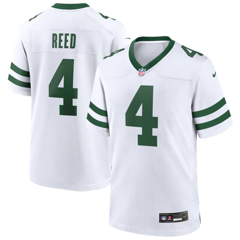 D.J. Reed New York Jets Game Jersey - Legacy White