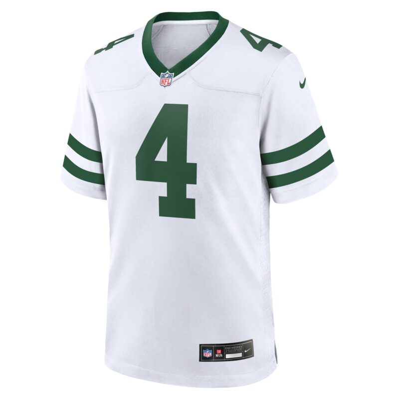 D.J. Reed New York Jets Game Jersey - Legacy White - Image 2