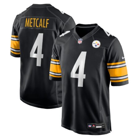 DK Metcalf Pittsburgh Steelers Game Player Jersey - Black