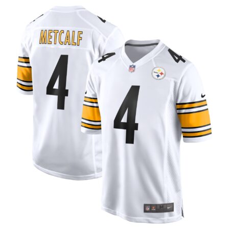 DK Metcalf Pittsburgh Steelers Game Player Jersey - White