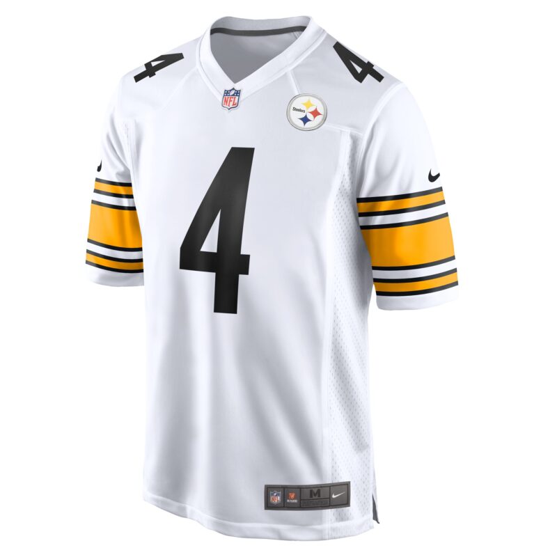 DK Metcalf Pittsburgh Steelers Game Player Jersey - White - Image 2