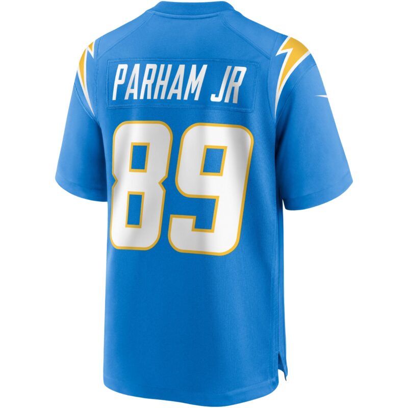 Donald Parham Jr. Los Angeles Chargers Game Jersey - Powder Blue - Image 3