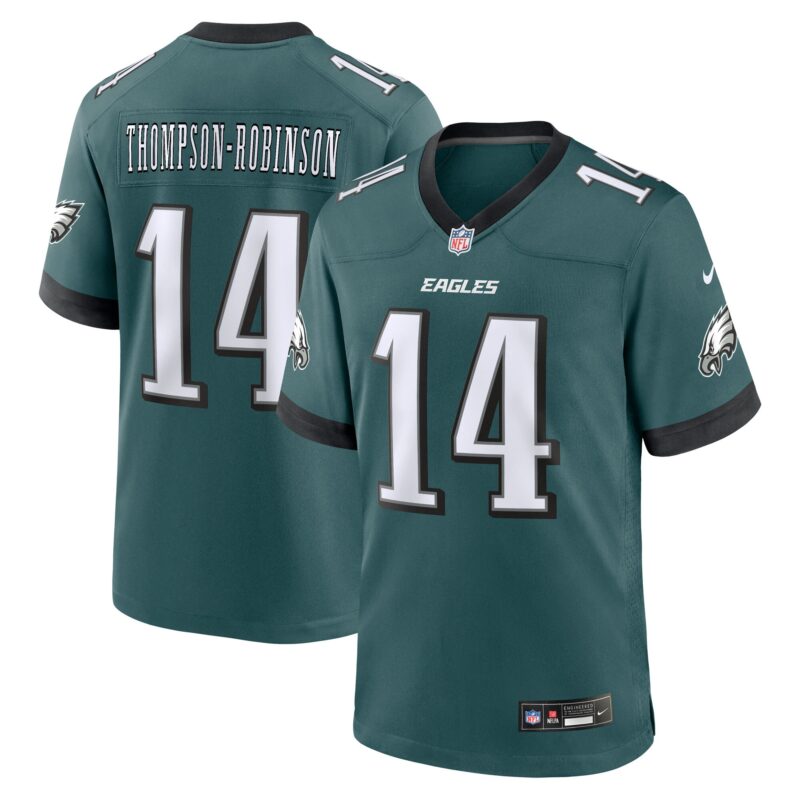 Dorian Thompson-Robinson Philadelphia Eagles Team Game Jersey - Midnight Green