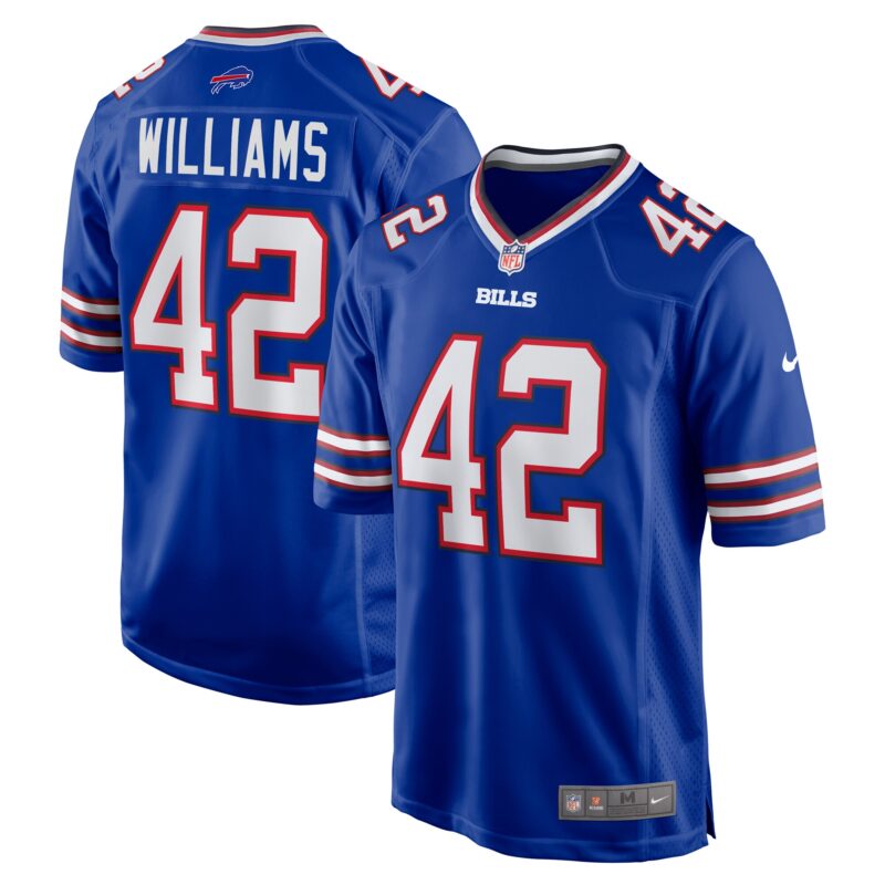 Dorian Williams Buffalo Bills Home Game Jersey - Royal