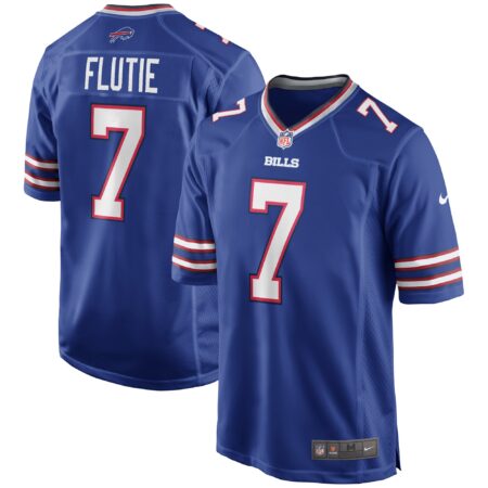 Doug Flutie Buffalo Bills Game Retired Player Jersey - Royal