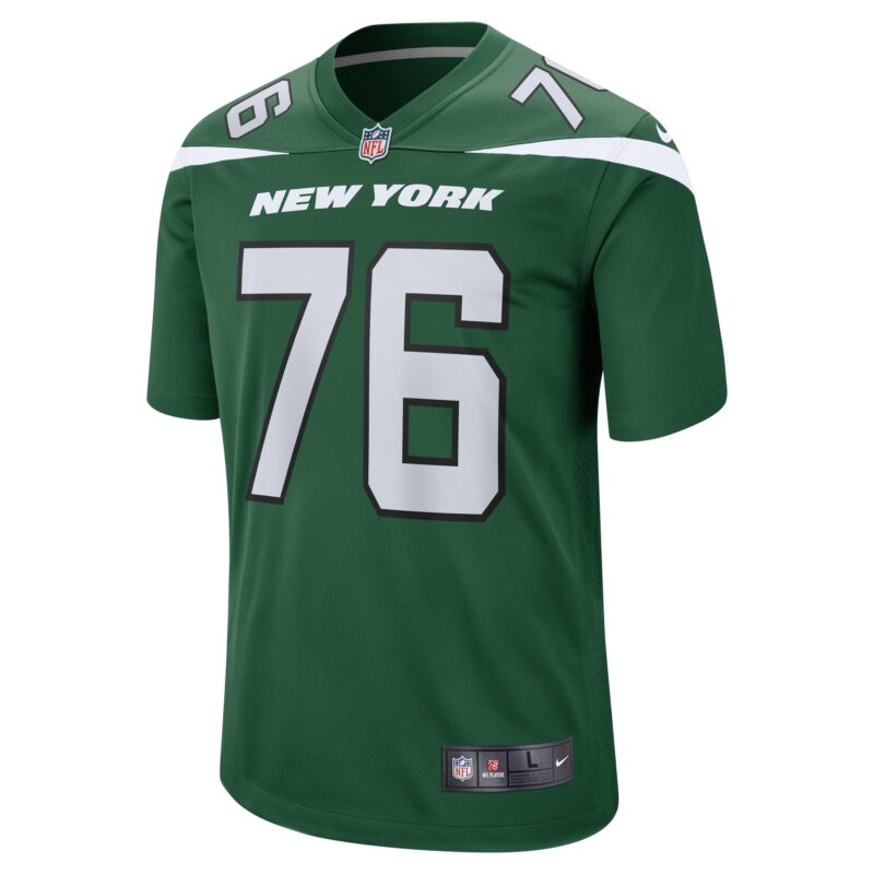 Duane Brown New York Jets Team Game Jersey - Gotham Green - Image 2