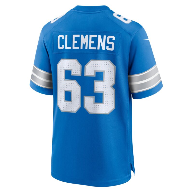 Duke Clemens Detroit Lions Game Jersey - Blue - Image 3