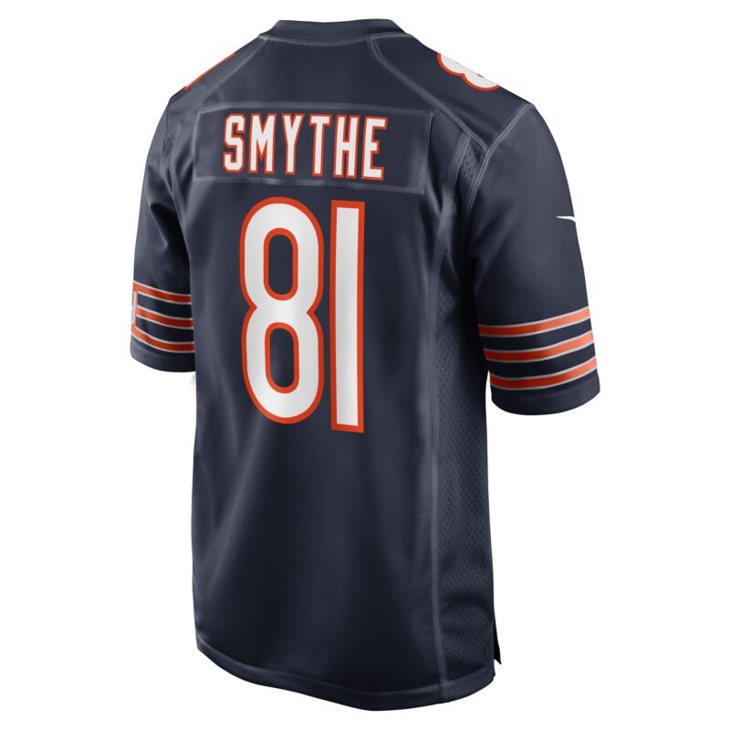 Durham Smythe Chicago Bears Team Game Jersey - Navy - Image 3