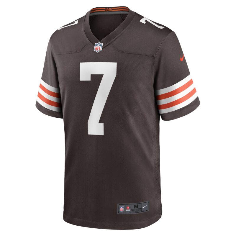 Dustin Hopkins Cleveland Browns Team Game Jersey - Brown - Image 2