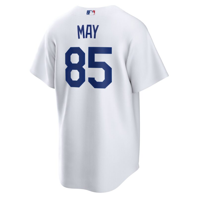 Dustin May Los Angeles Dodgers Home Jersey - White - Image 3