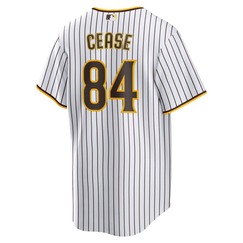 Dylan Cease San Diego Padres Home Jersey - White - Image 3