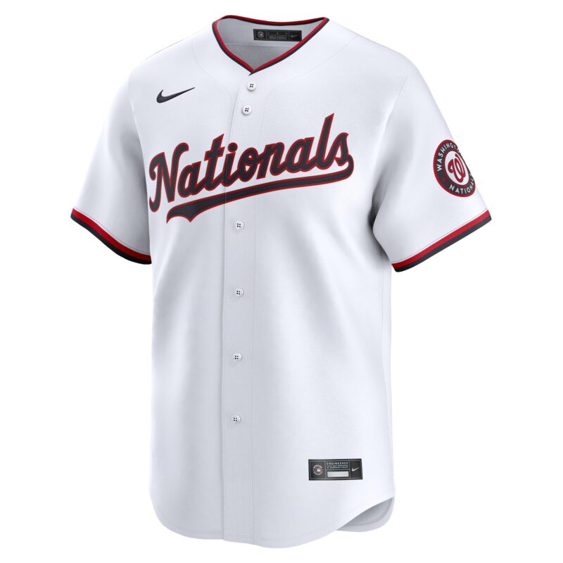 Dylan Crews Washington Nationals Home Limited Player Jersey - White - Image 2