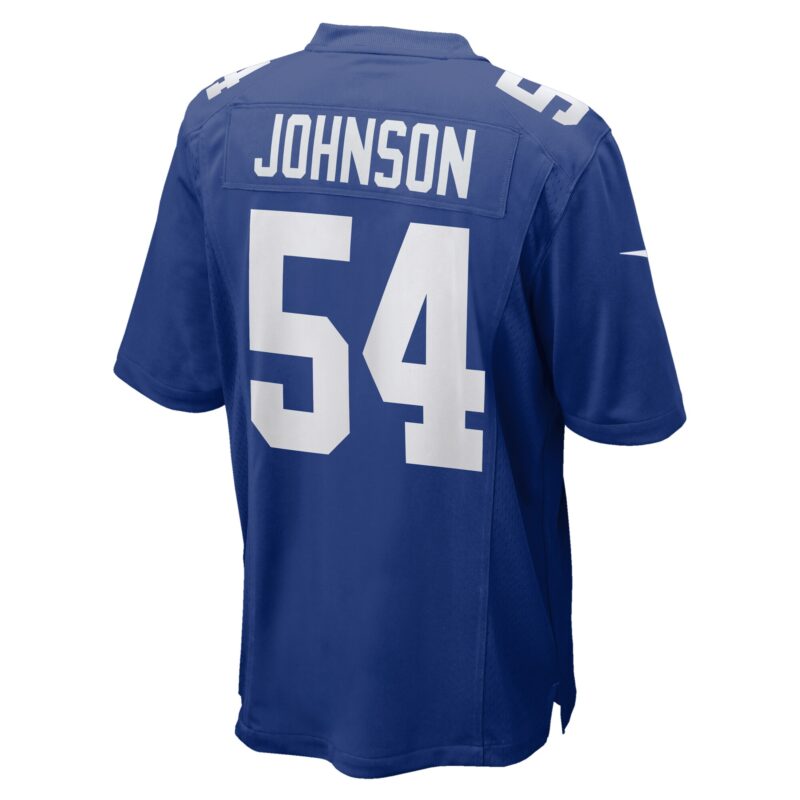 Dyontae Johnson New York Giants Team Game Jersey - Royal - Image 3