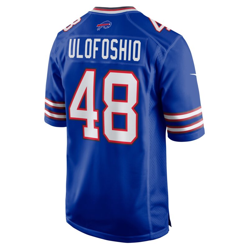 Edefuan Ulofoshio Buffalo Bills Game Jersey - Royal - Image 3