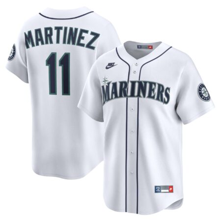 Edgar Martinez Seattle Mariners Throwback Cooperstown Collection Limited Jersey - White