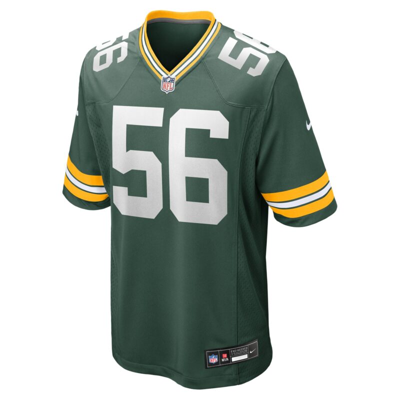 Edgerrin Cooper Green Bay Packers Game Jersey - Green - Image 2