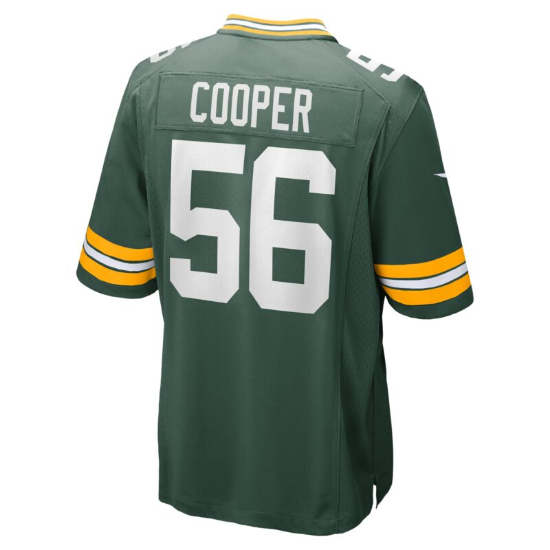 Edgerrin Cooper Green Bay Packers Game Jersey - Green - Image 3