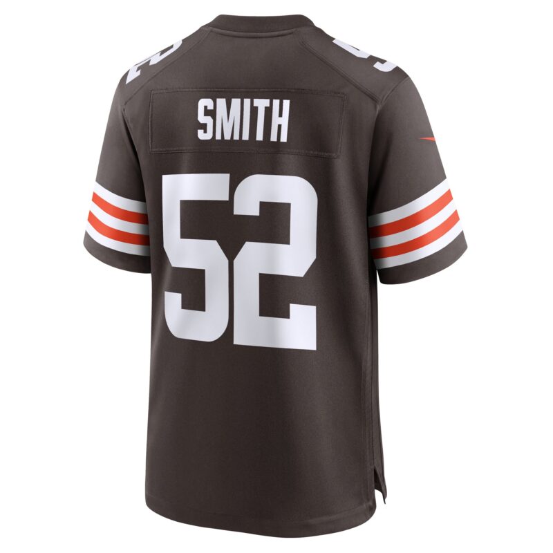 Elerson Smith Cleveland Browns Team Game Jersey - Brown - Image 3
