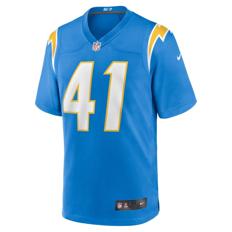 Eli Apple Los Angeles Chargers Team Game Jersey - Powder Blue - Image 2