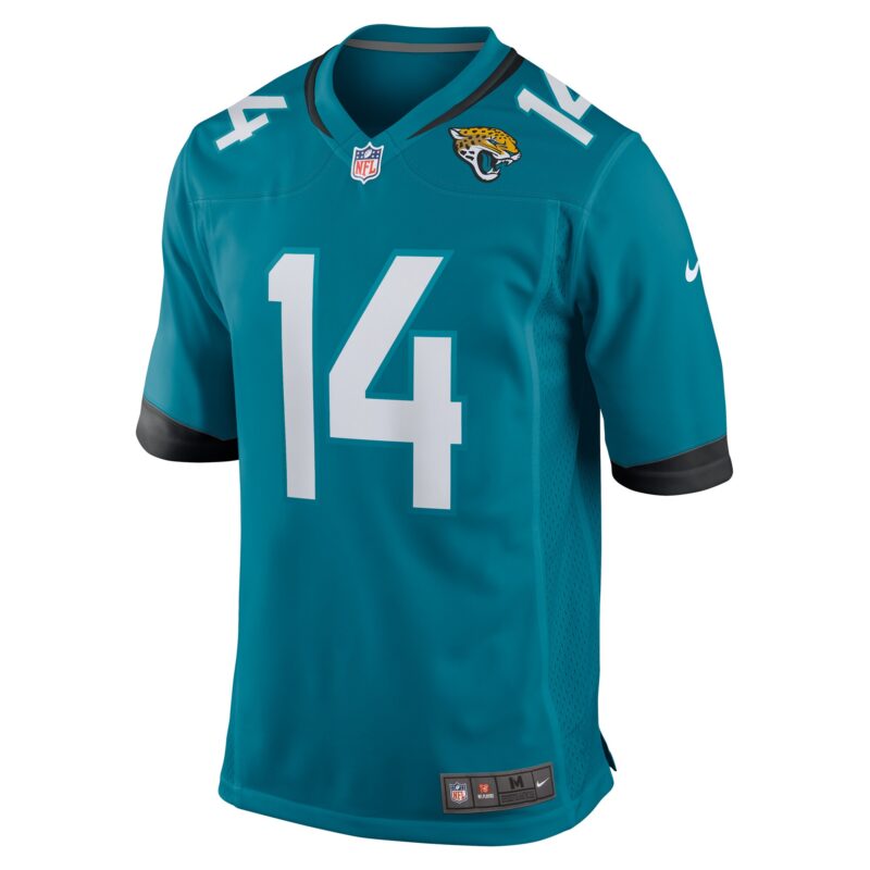 Elijah Cooks Jacksonville Jaguars Team Game Jersey - Teal - Image 2
