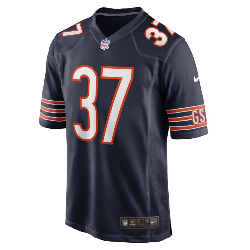 Elijah Hicks Chicago Bears Game Player Jersey - Navy - Image 2