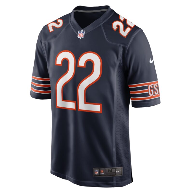 Elijah Hicks Chicago Bears Team Game Jersey - Navy - Image 2