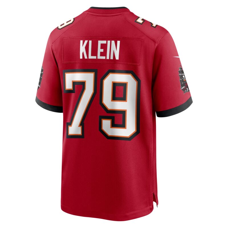 Elijah Klein Tampa Bay Buccaneers Game Jersey - Red - Image 3