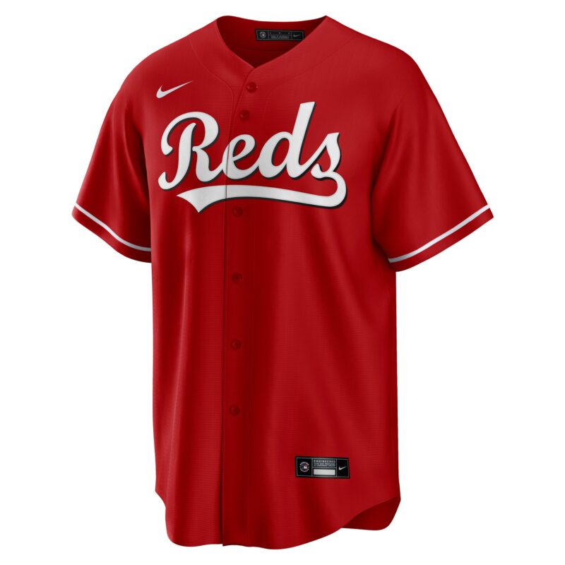Elly De La Cruz Cincinnati Reds Alternate Jersey - Red - Image 2