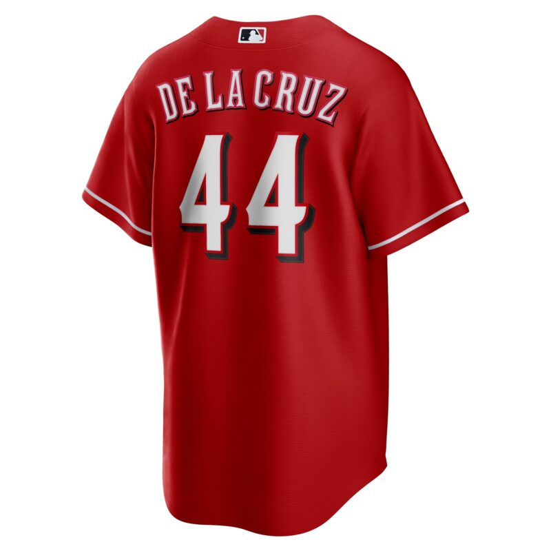Elly De La Cruz Cincinnati Reds Alternate Jersey - Red - Image 3