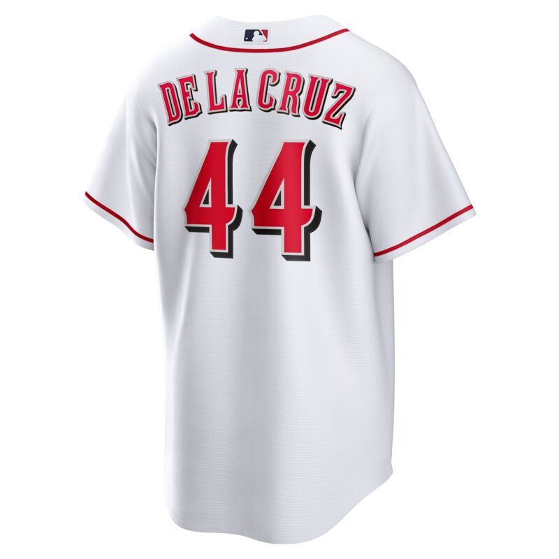 Elly De La Cruz Cincinnati Reds Home Jersey - White - Image 3