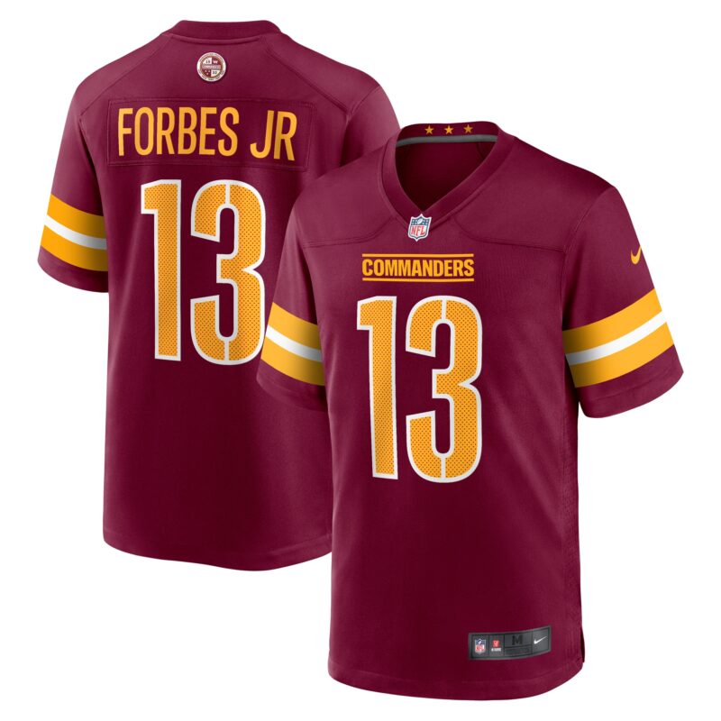 Emmanuel Forbes Jr. Washington Commanders Game Jersey - Burgundy
