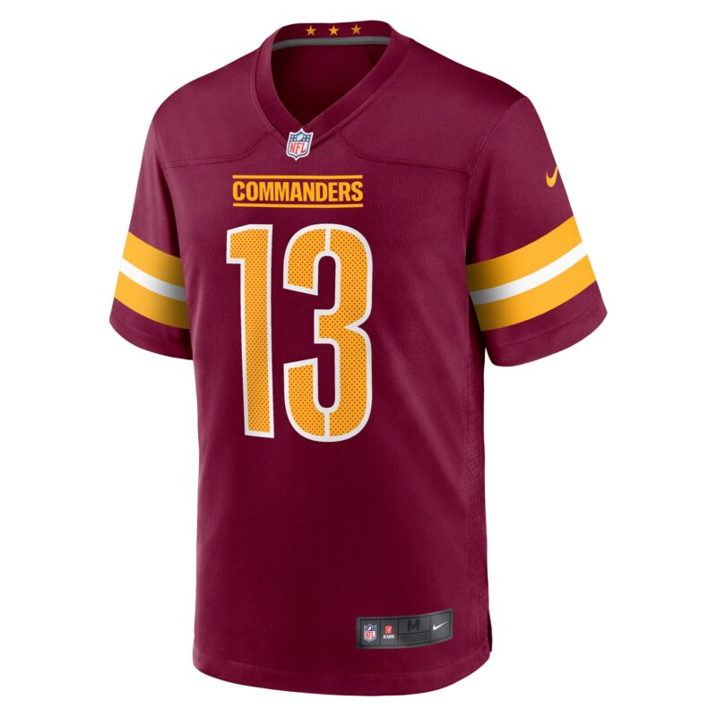 Emmanuel Forbes Jr. Washington Commanders Game Jersey - Burgundy - Image 2